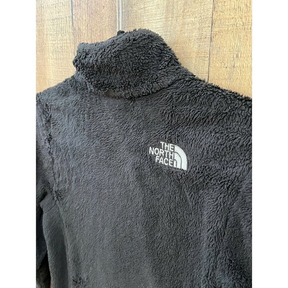 The North Face Osito Fleece Jacket Women’s XS Black Hand Pockets Full Zip Front - Picture 6 of 11